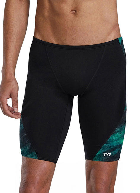 TYR Men's Soren Blade Splice Durafast Elite Jammer Swimsuit