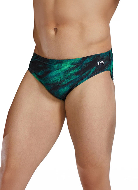 TYR Men's Soren Durafast Elite Brief Swimsuit