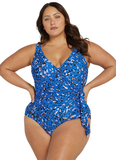 Artesands Woman's Plus Size Jaqua Hayes One Piece Swimsuit (D/DD Cup)