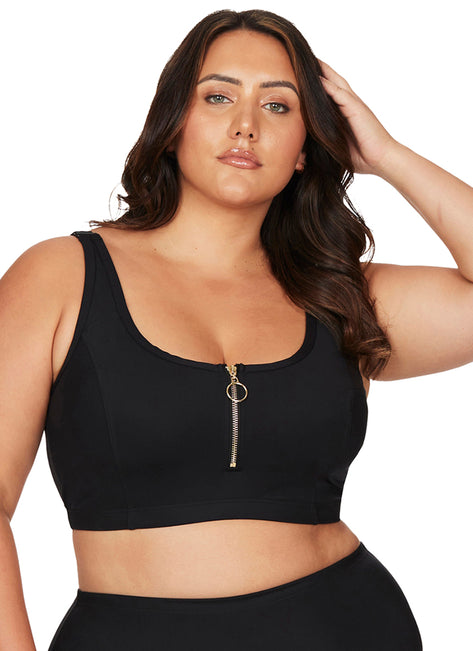 Artesands Woman's Plus Size Sculpt Fuseli Bikini Top