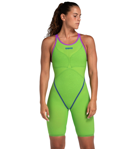 Arena Badpak Dames Swim Pro Back Graphic Zwart & Water Arena Badpak Dames Swim Pro Back Graphic Zwart & Water