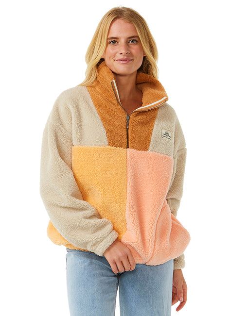 Rip Curl Women's Block Party Polar Fleece Jacket