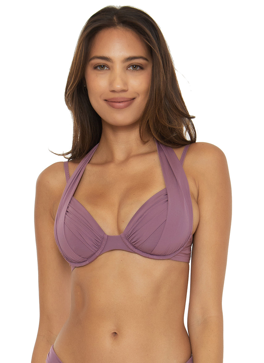 Becca Swim Women's Color Code Underwire Bikini Top at
