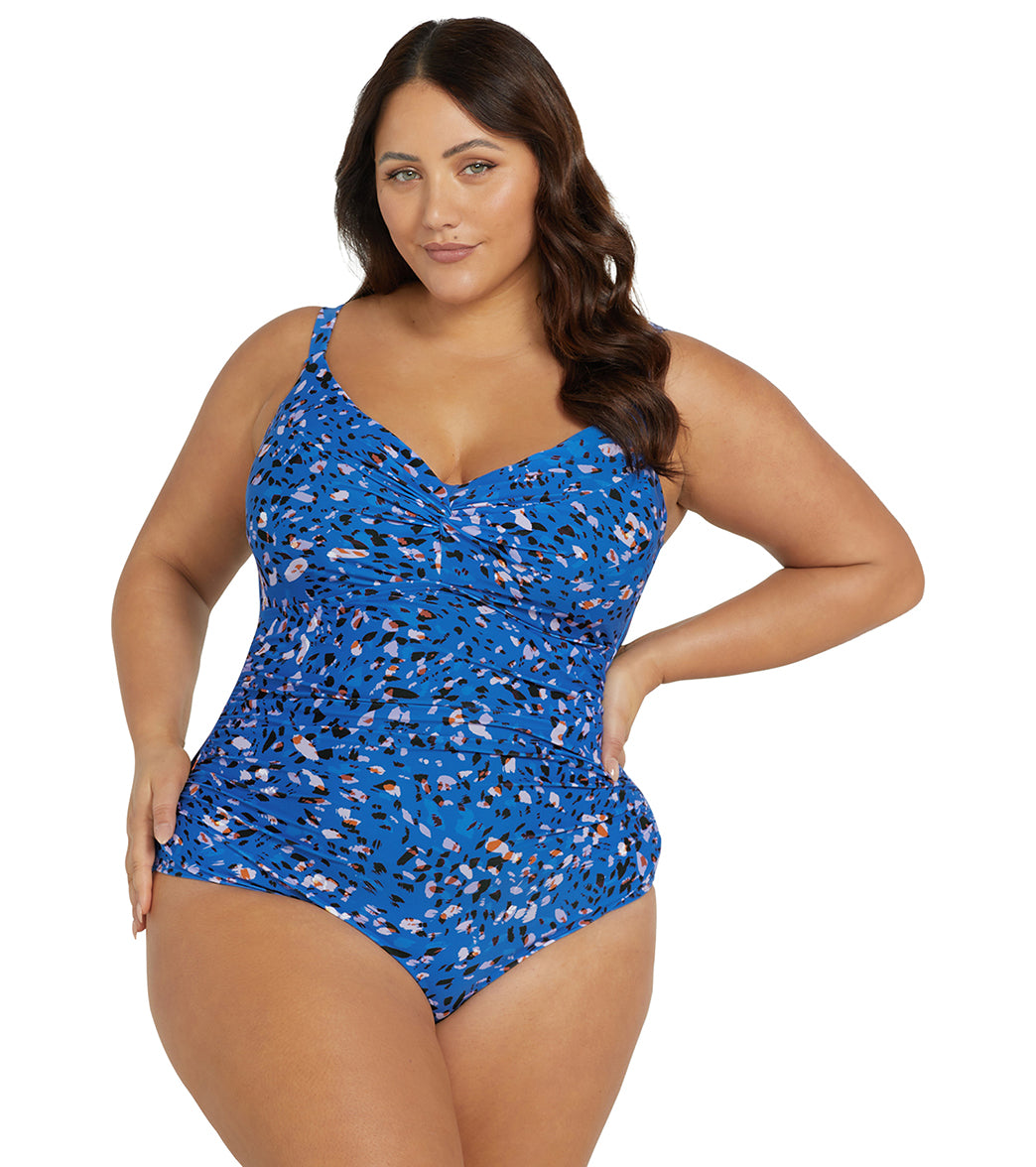 Artesands Women's Jaqua Monet Underwire One Piece Swimsuit at