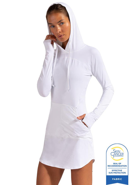 Bold Blocks UPF50 Cap Sleeve Shift Dress
