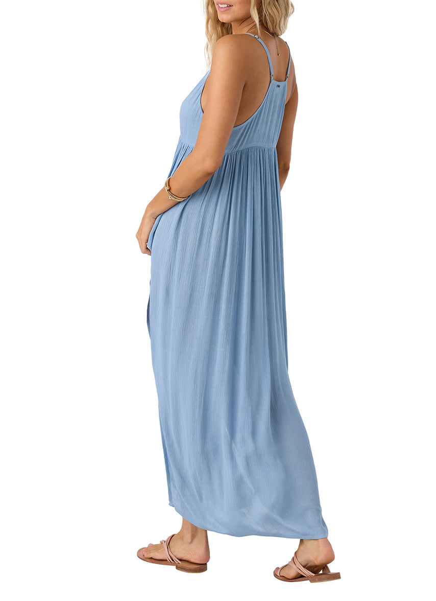 O'Neill Women's Swim Saltwater Solids Mel Maxi Cover Up Dress at SwimOutlet.com O'Neill Women's Swim Saltwater Solids Mel Maxi Cover Up Dress at SwimOutlet.com