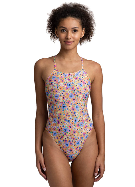 JOLYN Women's Jackson 4 Sunlit Petals One Piece Swimsuit