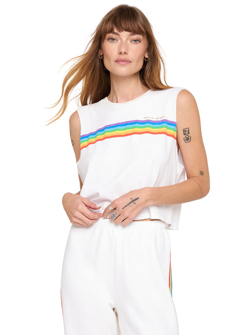 Spiritual Gangster Rays Callie Crop Tank