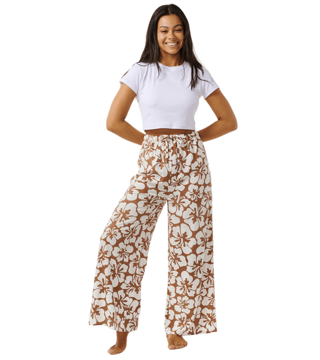 Rip Curl Women's Hibiscus Heat Cover Up Pants at SwimOutlet.com