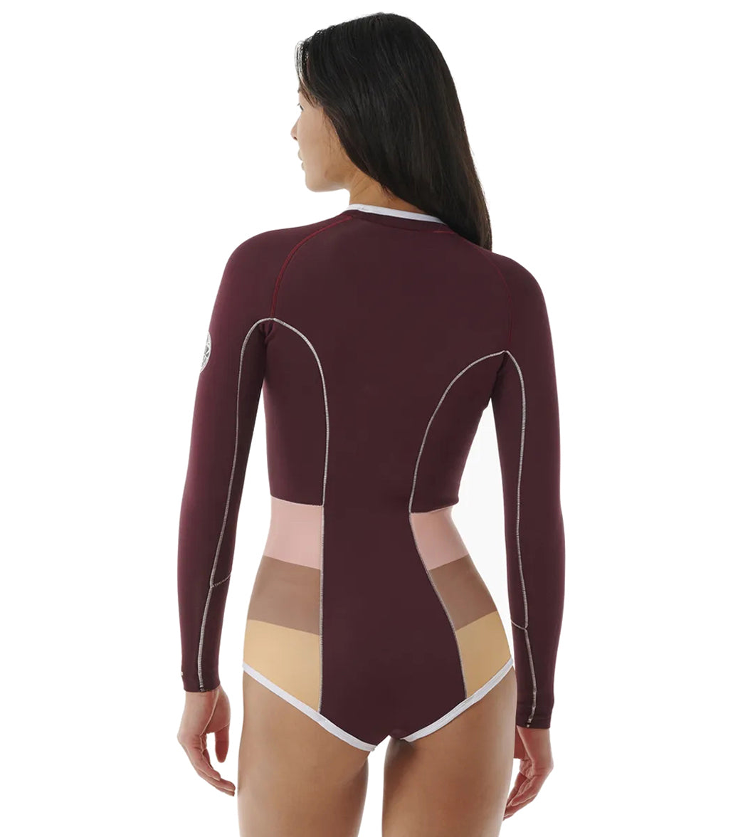 Rip Curl Women's G-Bomb Long Sleeve High Cut Spring Suit Wetsuit