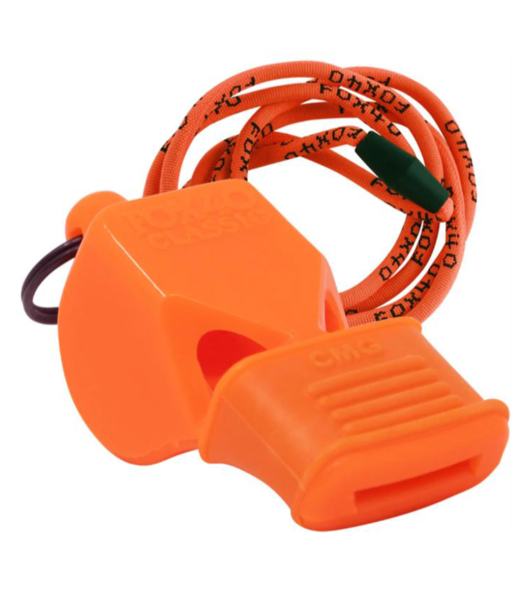 Fox40 Classic CMG Safety Lifeguard Whistle Plus Lanyard at