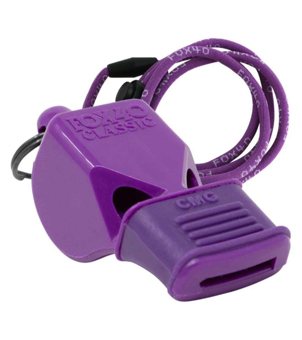 Fox40 Classic CMG Safety Lifeguard Whistle Plus Lanyard at