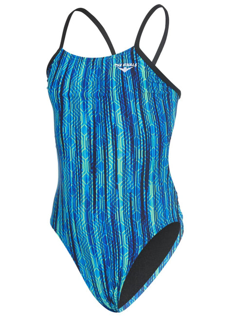 The Finals Girls' Zircon Swan Back One Piece Swimsuit