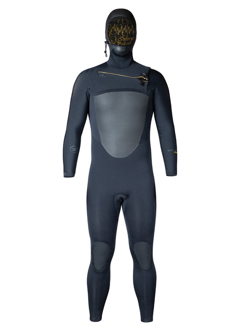Xcel Men's Drylock 6/5MM Hooded Fullsuit Wetsuit