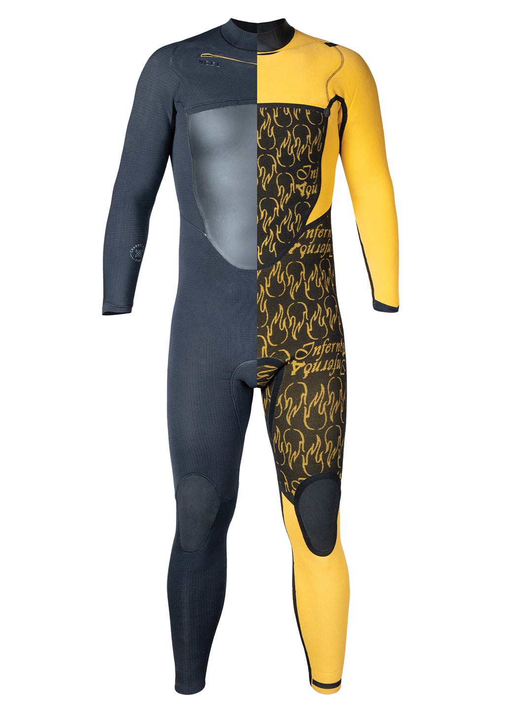 ゲロル Xcel Men's Drylock 6/5MM Hooded Fullsuit Wetsuit at SwimOutlet.com
