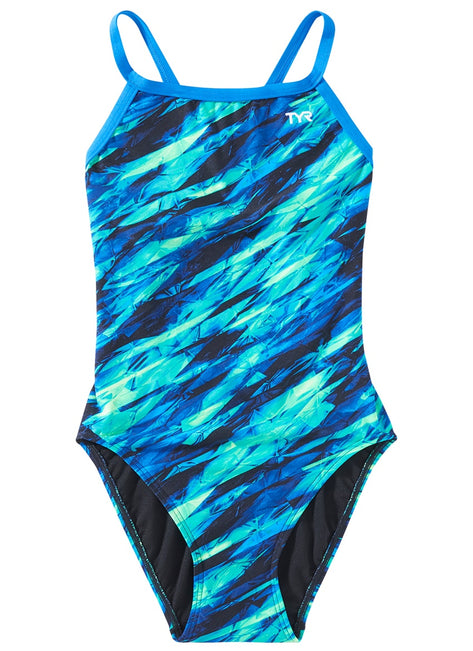 TYR Girls' Vitric Diamondfit One Piece Swimsuit