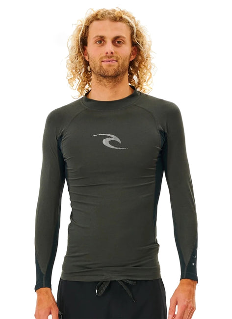 Rip Curl Men's Waves Long Sleeve UPF 50 Rash Guard