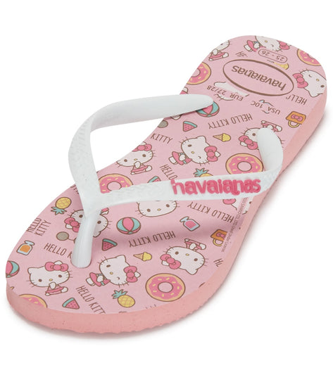 Havaianas Kids Slim Hello Kitty Sandal (Toddler,Little Kid, Big Kid)