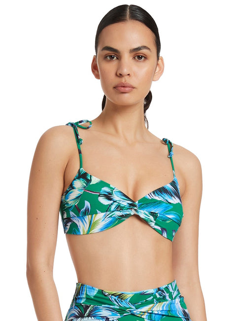 Jets Swimwear Australia Women's Viva Twist Front Bikini Top