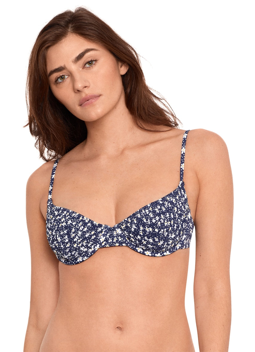 Polo Ralph Lauren Women's Le Petit Fleur Balconette Bikini Top at