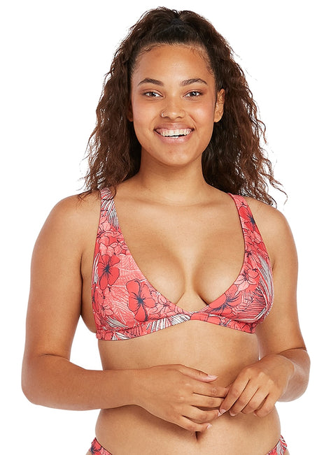 Volcom Women's Sea U Soon Halter Bikini Top