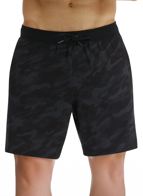 TYR Men's Camo Hexa Swim Trunks