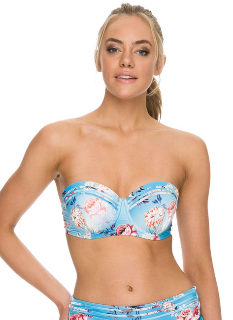 Azura Portabello Balconette Bikini Top (D Cup)