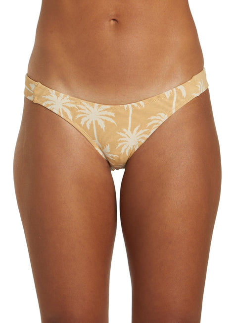 Rip Curl Women's Surf Palms Banded Cheeky Bikini Bottom