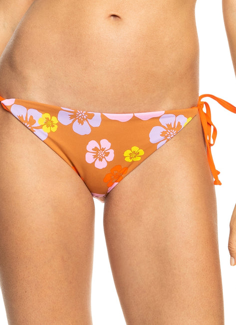 Roxy Women's Surf Kind Kate Reversible Tie Side Bikini Bottom