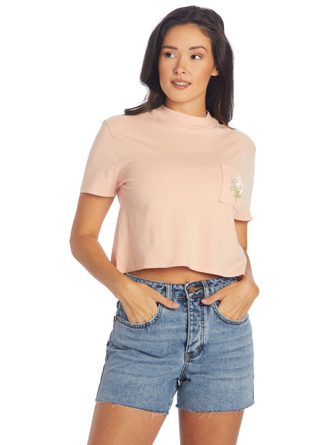 Volcom Women's Pocket Dial Tee