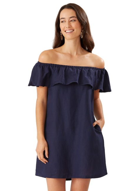 Tommy Bahama Women's St Lucia Off The Shoulder Dress