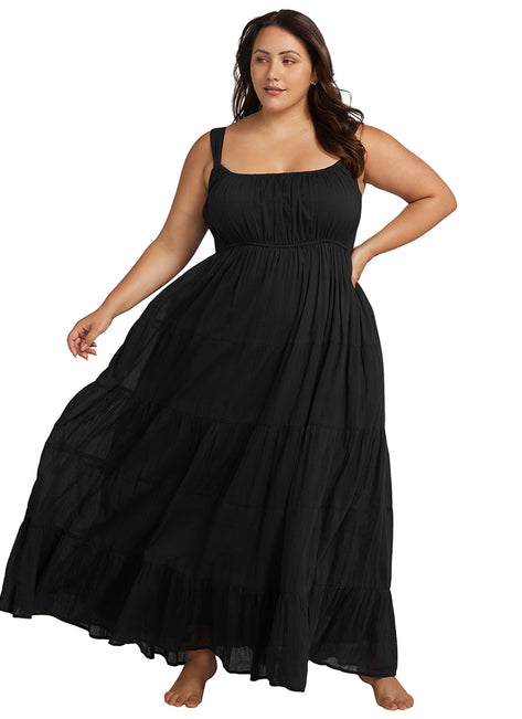 Artesands Woman's Plus Size Resort Wear Liszt Long Maxi Dress