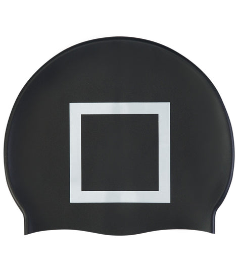 Sporti Limited Edition Swim Game Square Silicone Swim Cap