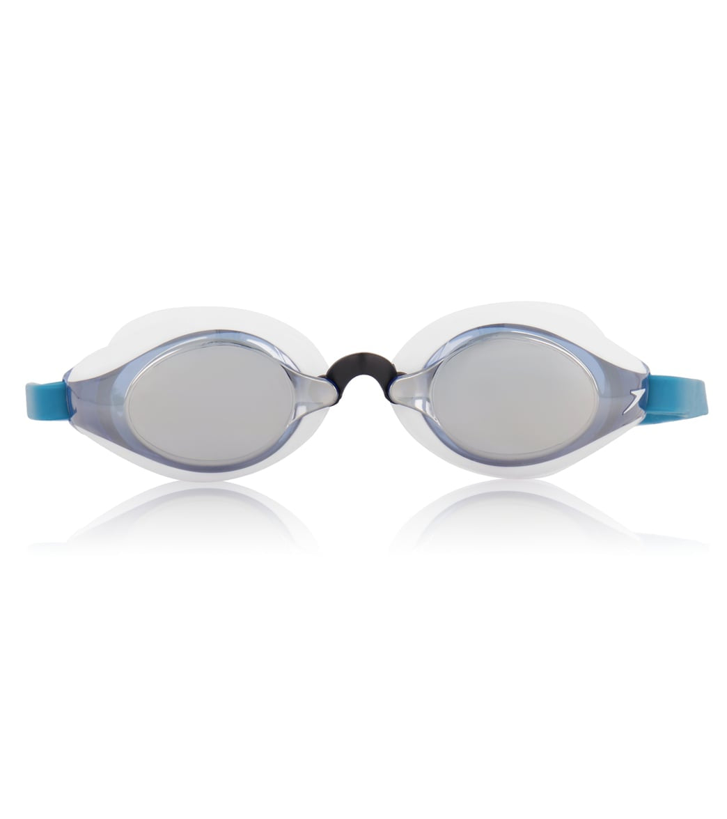 speedo polarized swim goggles Speedo Speed Socket Polarized Goggle - White/Smoke