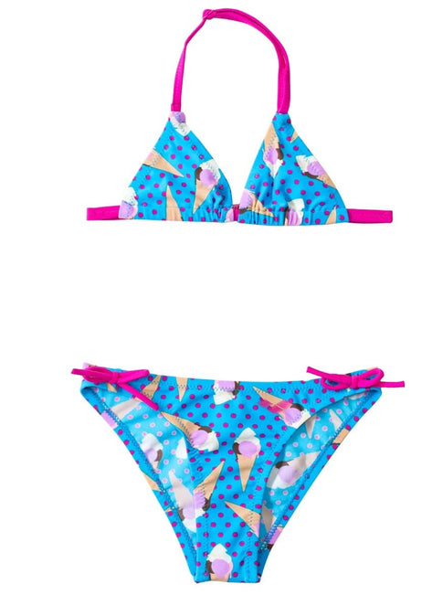 Arena Girls' Ice Cream Triangle Bikini Swimsuit Set