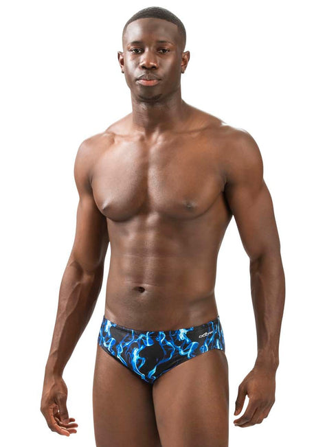 Dolfin Men's Reliance Vapor Print Racer Swimsuit