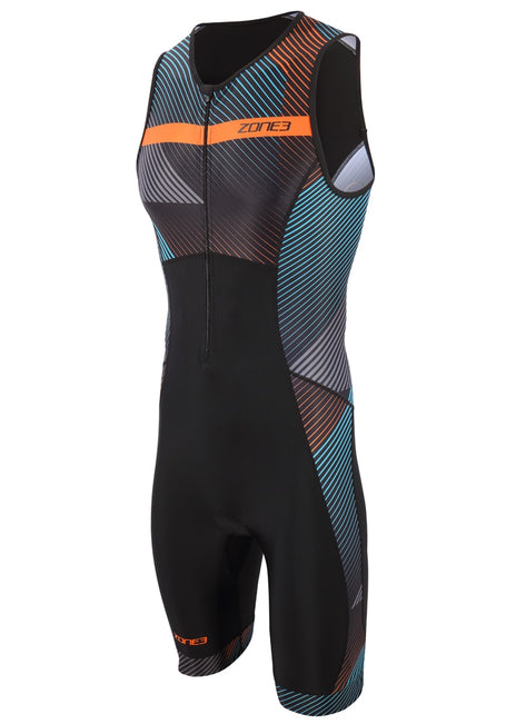 Zone3 Men's Activate+ Sleeveless Full Zip Tri Suit