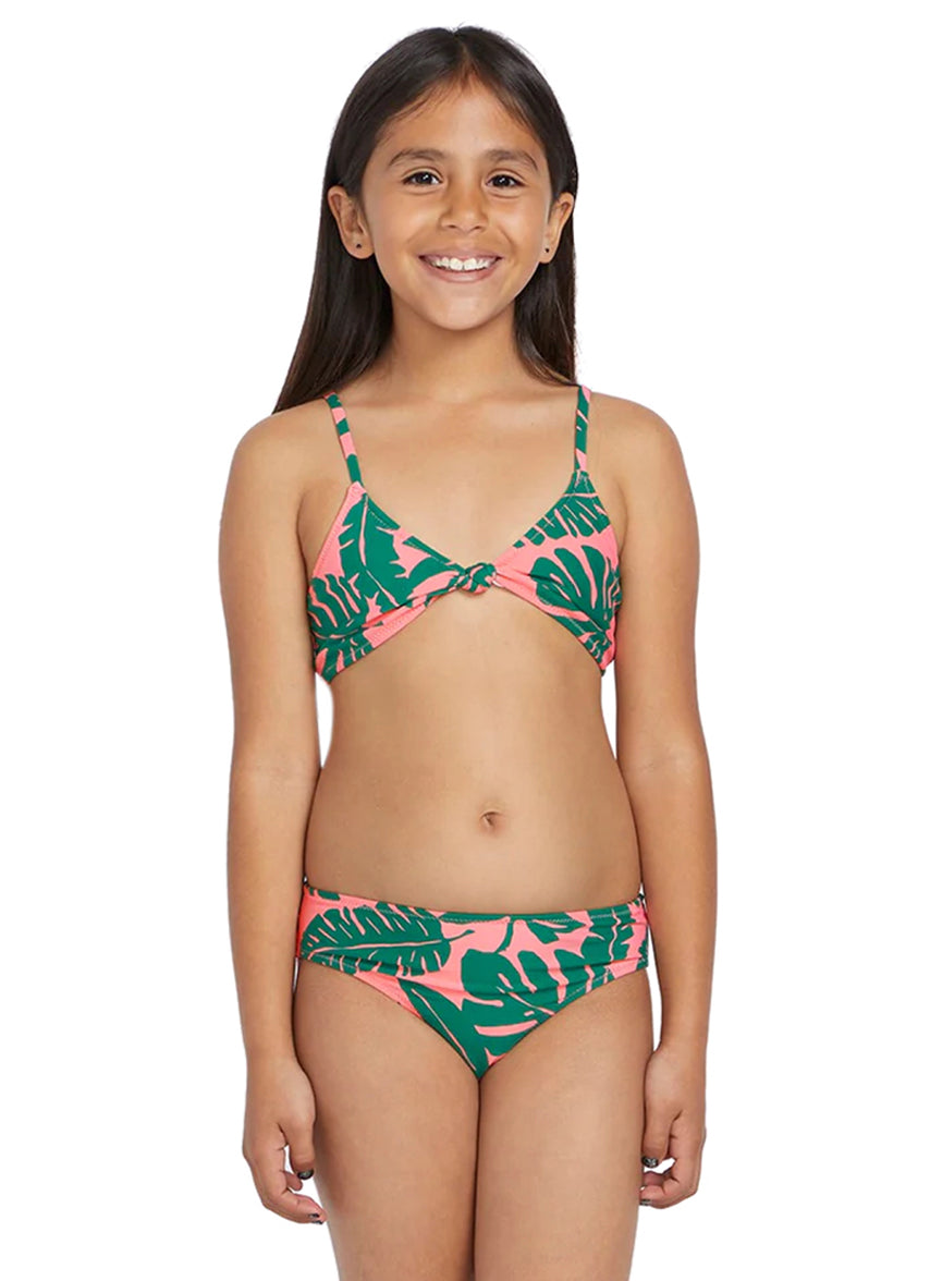 Volcom Girls' Leaf UR Life Bikini Set at