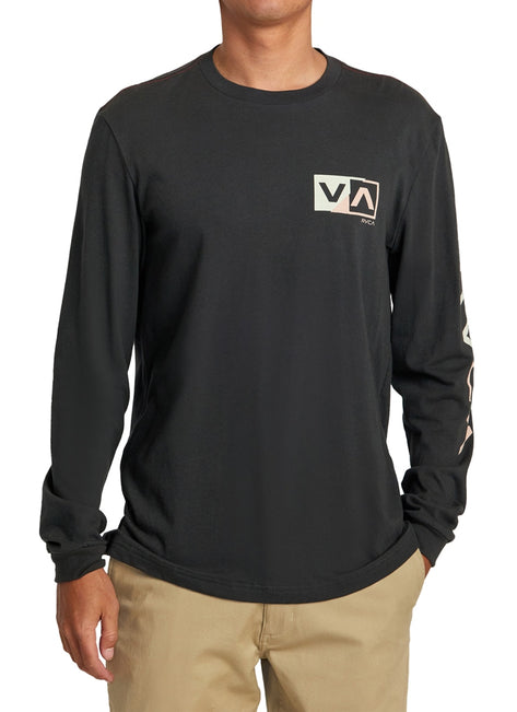 RVCA Men's Shifted Long Sleeve Tee