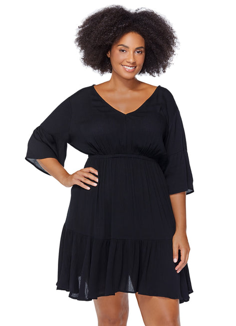 Raisins Women's Tavarua Plus Size Cover Up Dress
