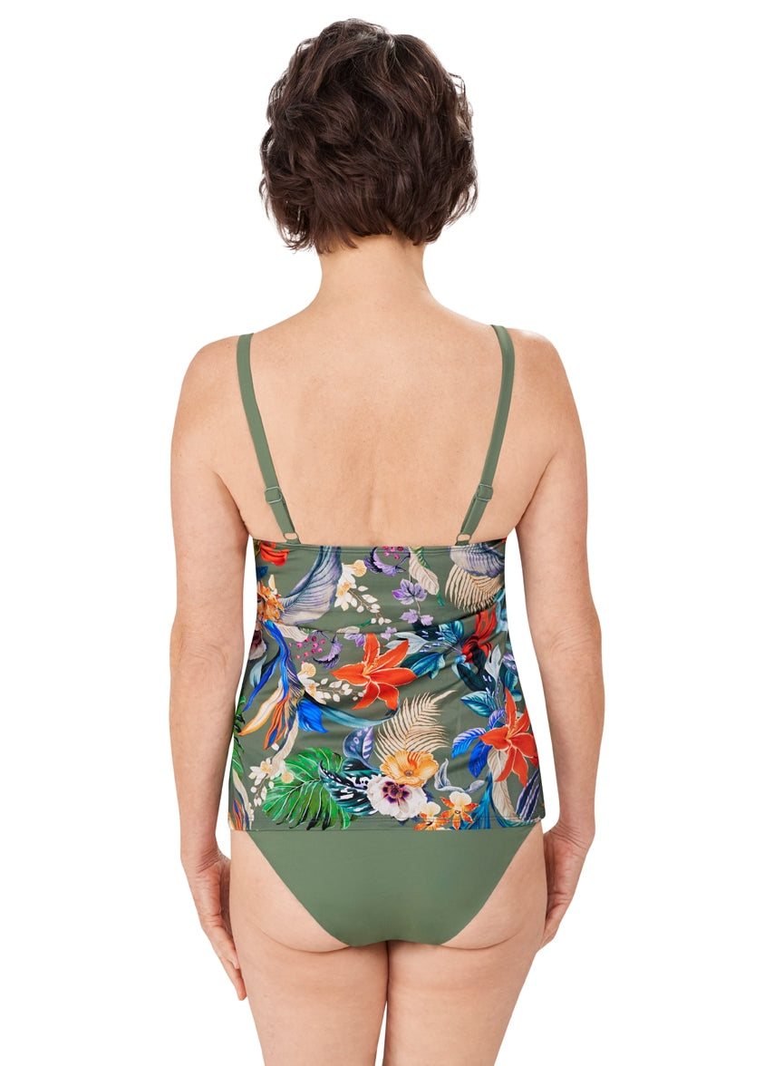 Amoena Women's Krabi Mastectomy Tankini Top (B/C/D Cup) at