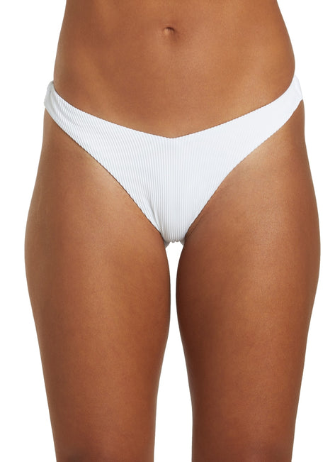 Roxy Women's Rib Roxy Love Cheeky High Leg Bikini Bottom