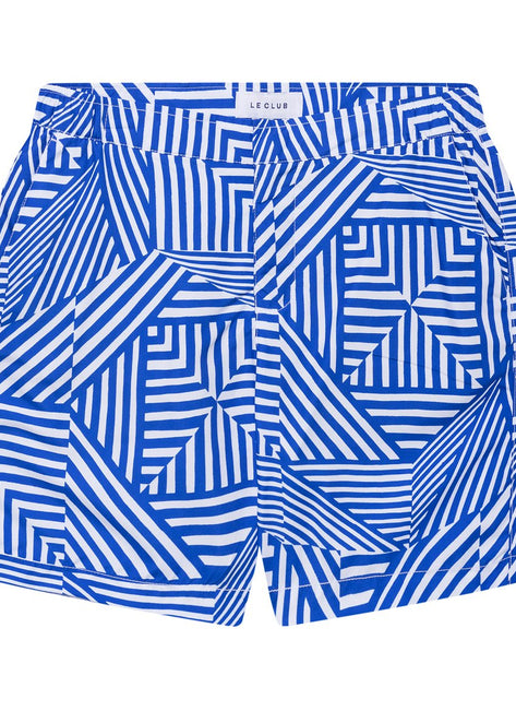 LE CLUB Men's Wynn Flat Panel Swim Trunks