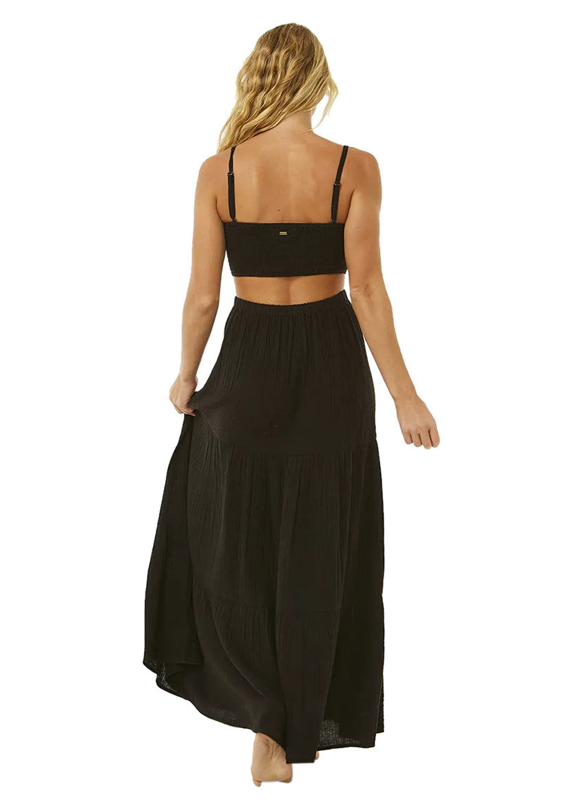 chinese dress ladies Rip Curl Womens Dress Premium Surf Stripe Maxi