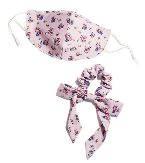 Free People Floral Mask and Scrunchie Set