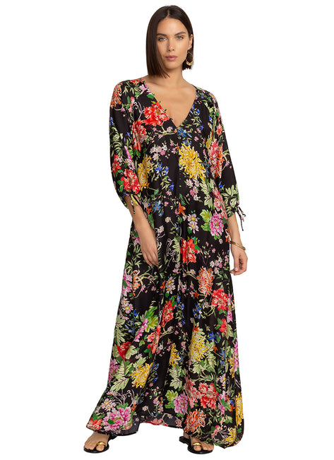 Johnny Was Women's Metalli Mix Long Dress