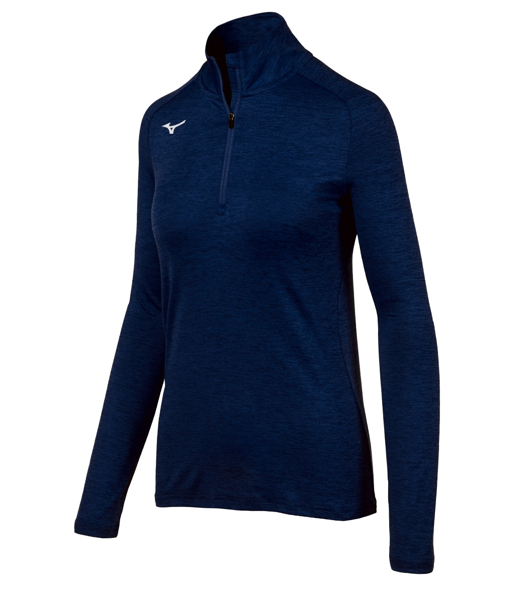 Mizuno Women's Alpha Half Zip Pullover at SwimOutlet.com