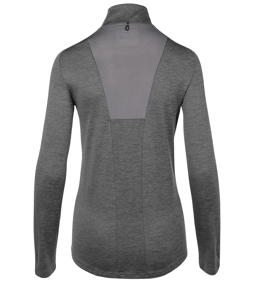 Mizuno Women's Alpha Half Zip Pullover at SwimOutlet.com