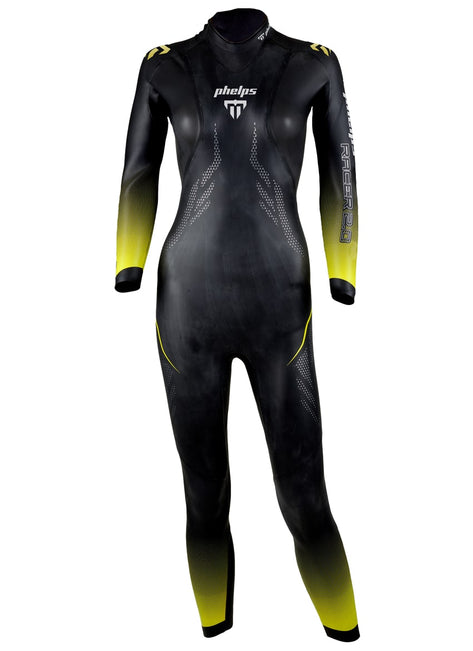 Phelps Women's Racer 2.0 Performance Fullsleeve Triathlon Wetsuit