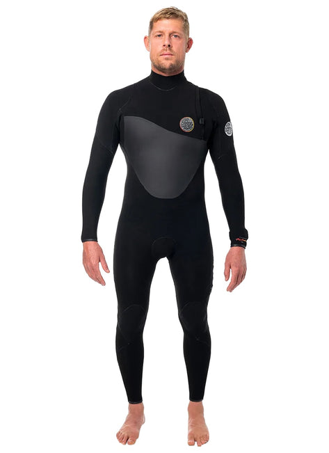 Rip Curl Men's Flashbomb Heatseeker 3/2 Zip Free Full Wetsuit